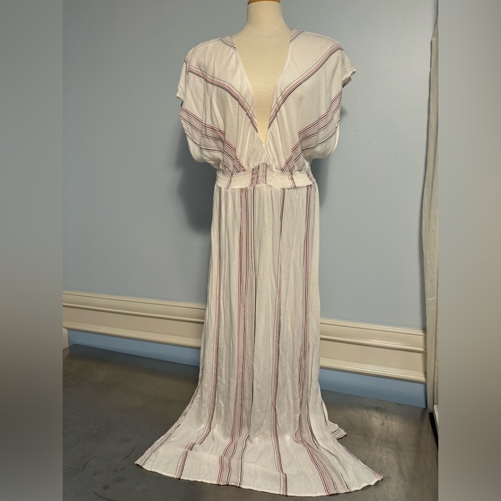 Sleeveless summer maxi dress